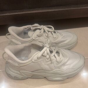 Cream Athletic Sneakers